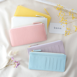 SALE＊おしゃべりスーちゃん＊ハンドメイド＊長財布＊紫系＊
