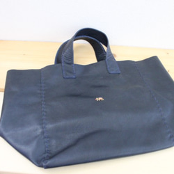 手縫い本革 　kuta　tote(ネイビー) 4枚目の画像