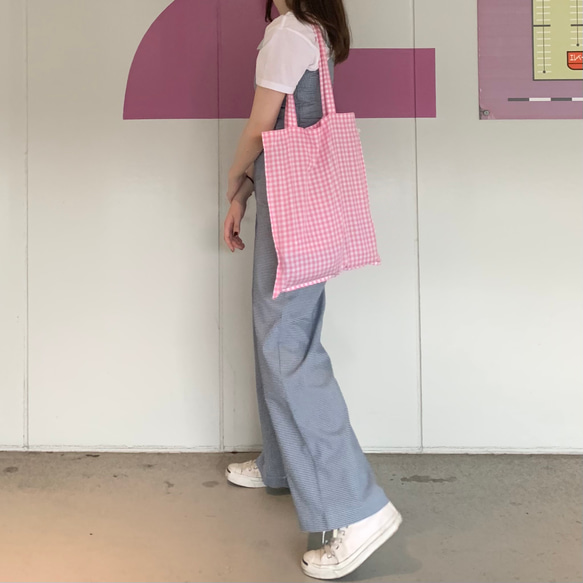 BASIC GINGHAM TOTE ( 14 COLORS ) 4枚目の画像