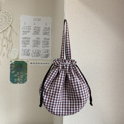 【一点物】ROUND REVERSIBLE BAG 1枚目の画像