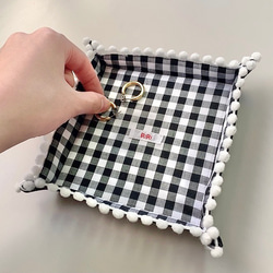 POM POM ACCESSORY TRAY ( BLK ) 1枚目の画像