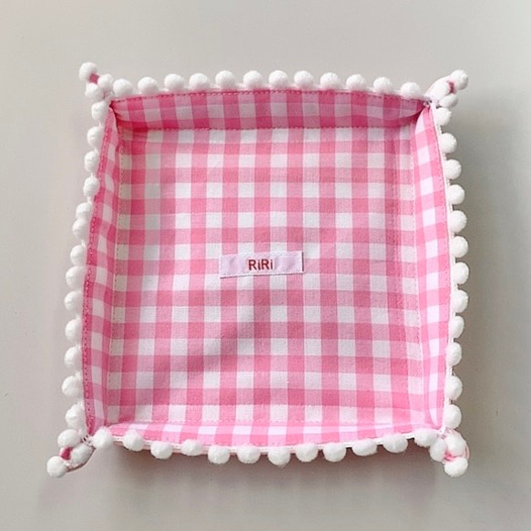 POM POM ACCESSORY TRAY ( PNK ) 2枚目の画像