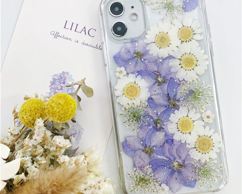 きーちページ⭐︎押し花ケース きーちページ⭐︎押し花ケース iPhone / 押し花スマホケース 221013_2