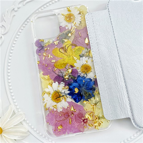 25♡♡押し花 ケース オーダー 全機種対応 5❁⃘*.全機種対応 押し花ケース オーダー 25♡♡押し花 ケース