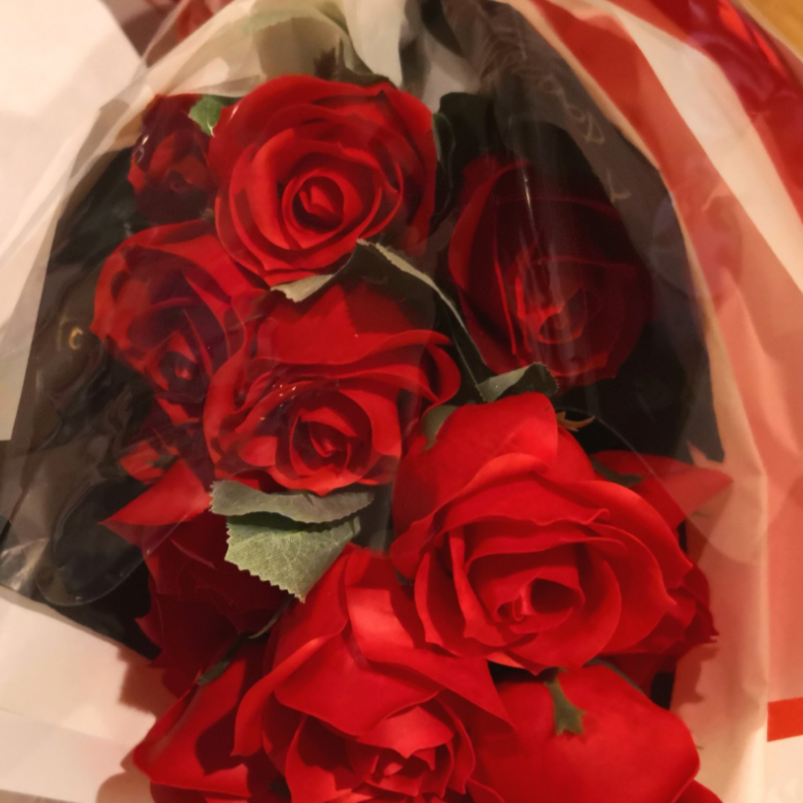 ソープフラワー 花束 15本 花束 ブーケ クリスマスギフト