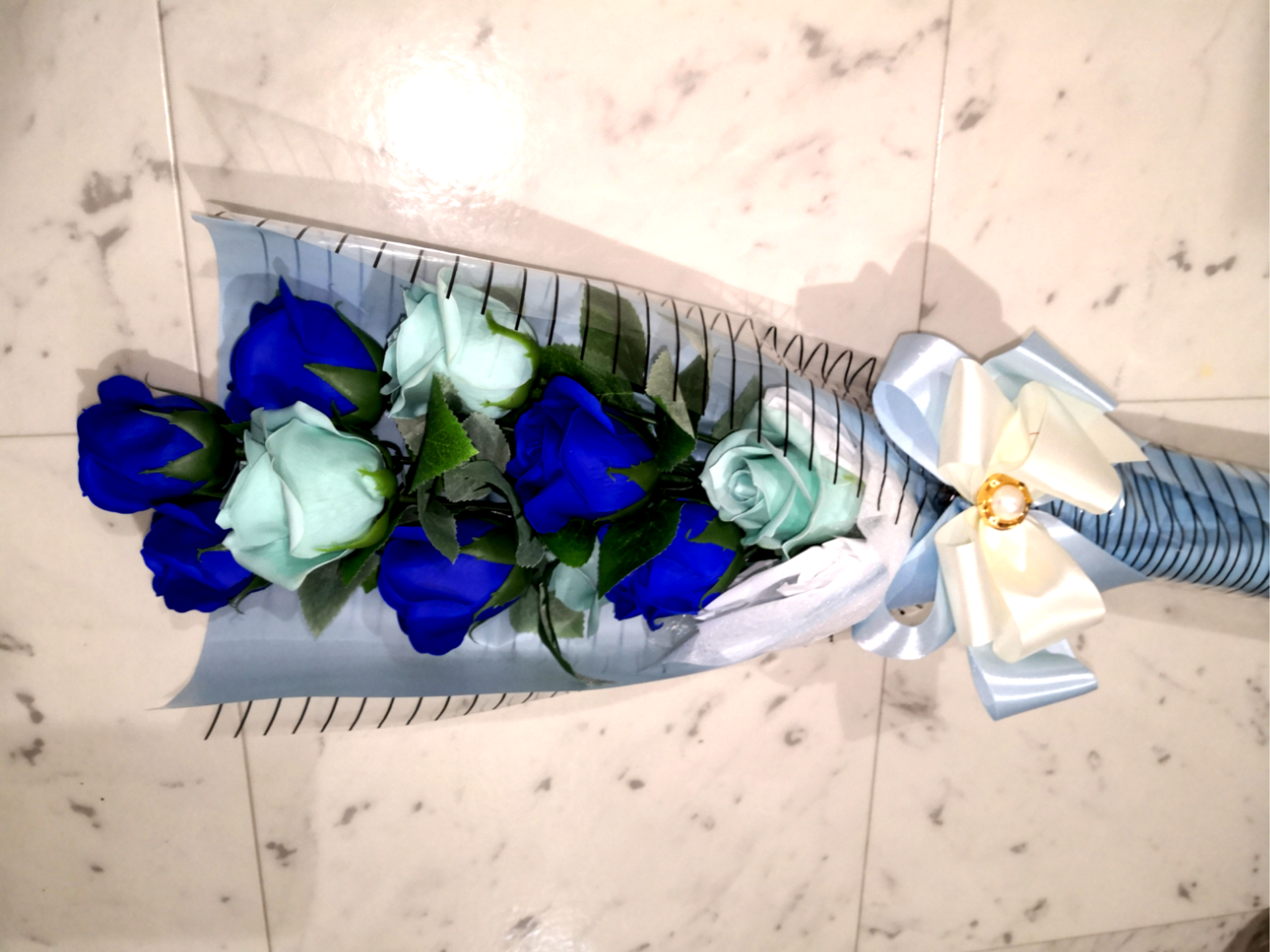 ソープフラワー花束 ソープフラワーギフト10本タイプ 4,435円