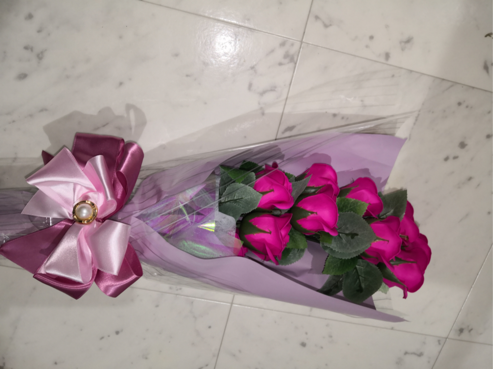 ソープフラワー花束10本タイプ フラワーギフト