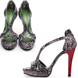 ストラップサンダル レザーサンダル オーダーシューズ 小さいサイズ 大きいサイズ 靴 婦人靴 2枚目の画像