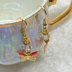 #803 再販 シルバー×クリア 氷 アシンメトリー 大ぶり ピアス イヤリング 8073f585c85b0e727f3f9d1b4ca565