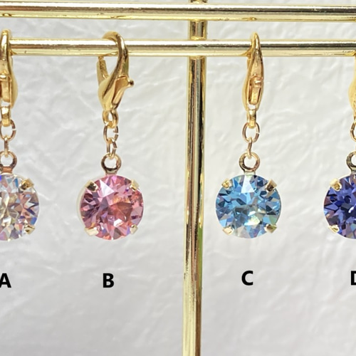 セットがお得なスワロフスキーの王道チャーム☆色選択 マスク