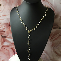 4wayネックレス-teardrop ✳︎ long necklace- 1枚目の画像