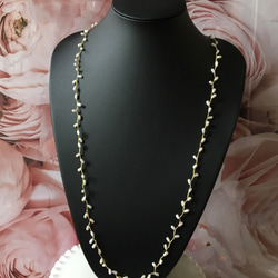 4wayネックレス-teardrop ✳︎ long necklace- 3枚目の画像