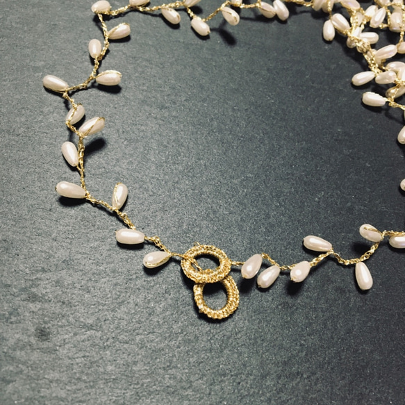 4wayネックレス-teardrop ✳︎ long necklace- 7枚目の画像