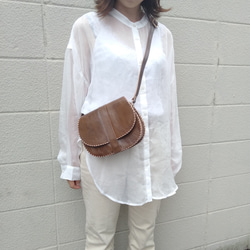 セール】バッグ☆ハンドメイド☆インド製☆一点物☆本革☆ショルダー  