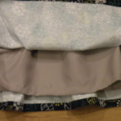 日本製ネル生地ギャザースカート 2枚目の画像