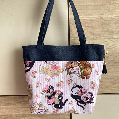 ロラライハリス　ハンドメイド　バック ロラライハリス ハンドメイドトートバッグ - メルカリ