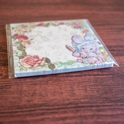 送料無料】レトロアニマル メモ 31 / 30枚入 メモ帳 Vintage girly