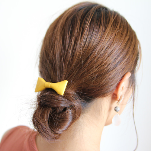 【美品】acca ヘアゴム　リボン ベロアリボンヘアゴム（ヘッドアクセサリー） | OPAQUE.CLIP