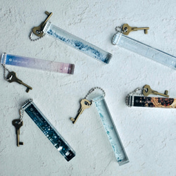 35mm ポジフィルム風クリアブックマーカー 桜 4枚セット 写真