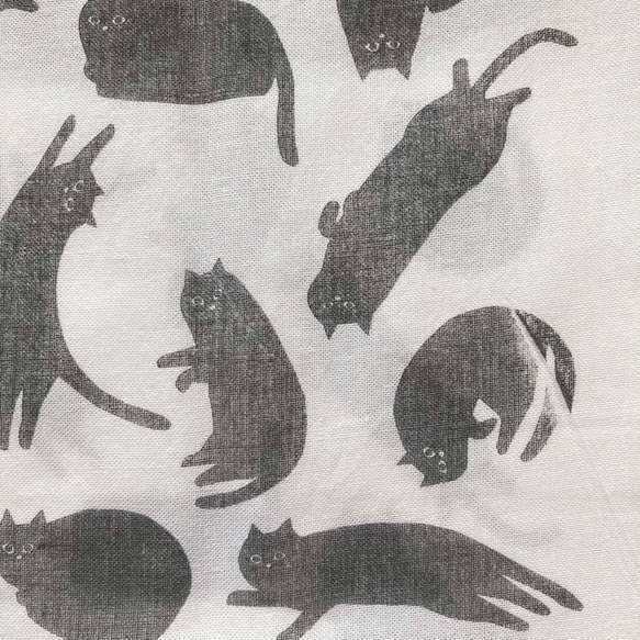 出售價格在翻譯中，一套3條毛巾“小花和貓” 第7張的照片