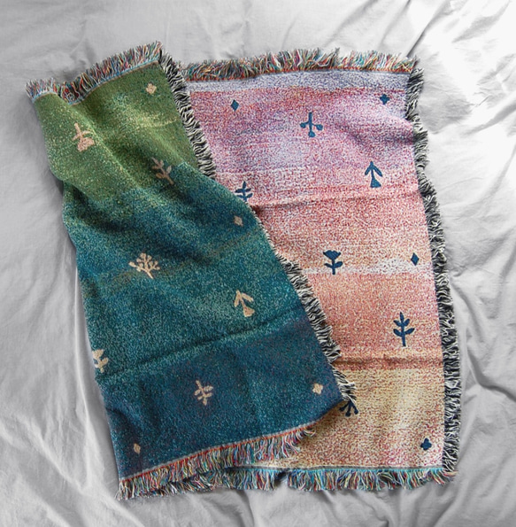 棉毯“日出” 第3張的照片