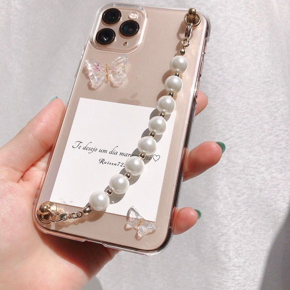 桃姫　キーケース 本革 日本製 肉球 キーケース ハンドメイド キーカバー スマート
