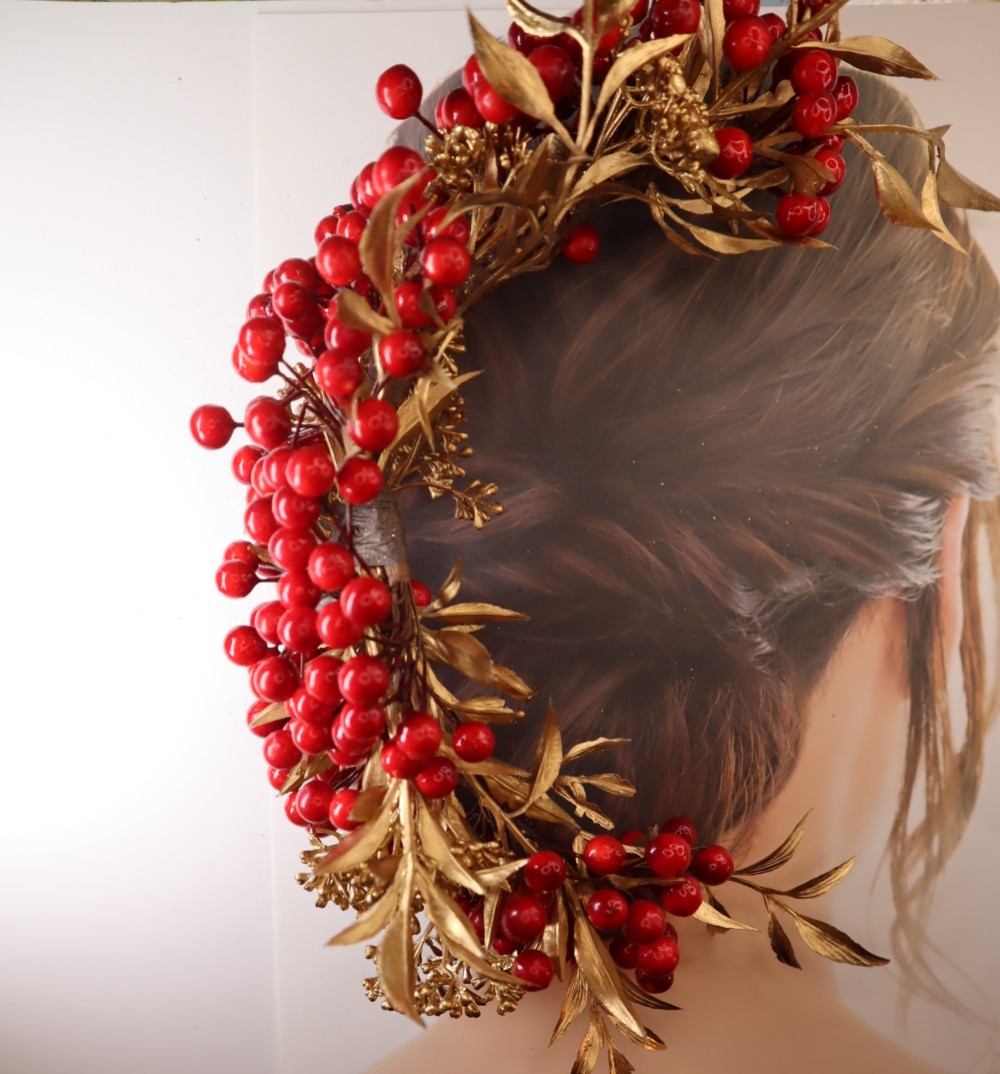 Cazasi cucuru 南天の実　ヘッドドレス　ウェディング　¥45100 Cazasi cucuru 南天の実 ヘッドドレス ウェディング ¥45100