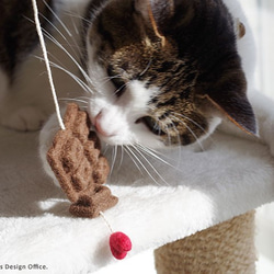 ＜愛猫にもバレンタイン！＞猫戯玉－cat the ball－【板チョコ】 2枚目の画像