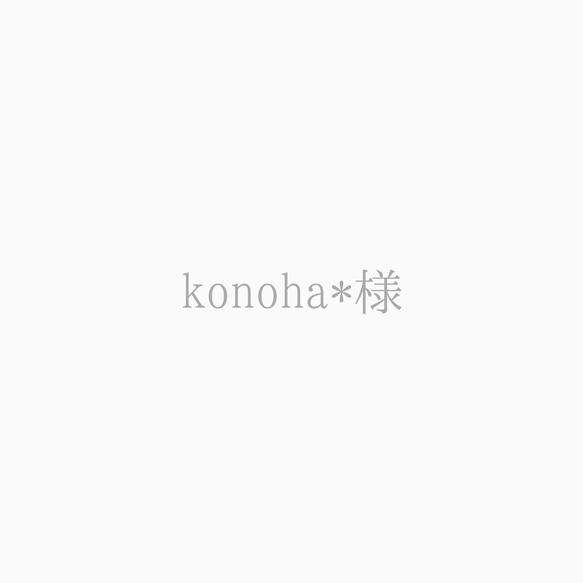 konoha*様専用 1枚目の画像