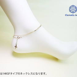 STERLING SILVER Tube necklace 海外発送可 5枚目の画像