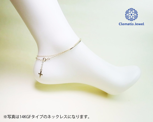 STERLING SILVER Tube necklace 海外発送可 5枚目の画像