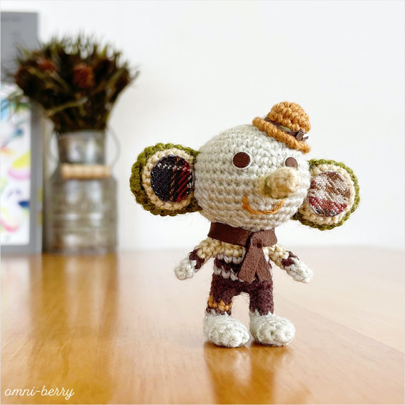 ゾウのあみぐるみ ◎ ゾーファン S (zoonica)                                     掲載の現物をお届けいたします。完成品ですので、ご注文後すぐに発 G1681661487(13000円)