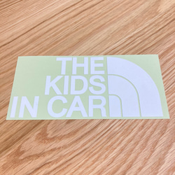 KIDS IN CAR キッズインカー キッズ ステッカー シール 車 子供 カーステッカー 送料無料 ギフト 2枚目の画像