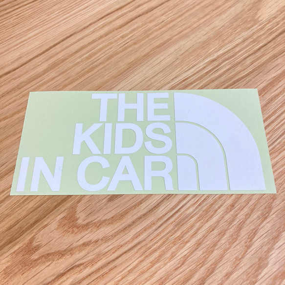 KIDS IN CAR キッズインカー キッズ ステッカー シール 車 子供 カーステッカー 送料無料 ギフト 2枚目の画像