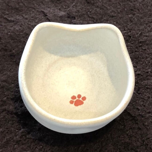 猫の形がかわいい！」猫のぐい呑み 白猫Ver. おちょこ・ぐい呑み・徳利