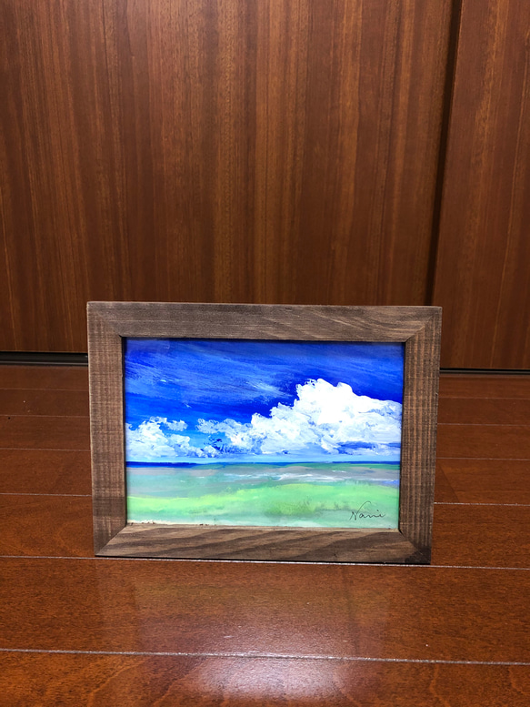 海 空 爽快 絵画 73wave 通販 10434158｜Creema(クリーマ)