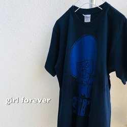 オテンバガール　自分を表現するあなたへ。girlちゃんコットンTシャツ　 2枚目の画像