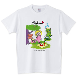 かっぱくんの初恋/自分を表現するあなたへ。girlちゃんコットンTシャツ　 3枚目の画像