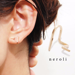 14kgfニップピアス『neroli-ネロリ』 1枚目の画像