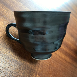 【波佐見焼】［単品］天目釉 カフェオレカップ  スープカップ 3枚目の画像