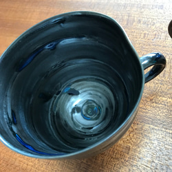 【波佐見焼】［単品］天目釉 カフェオレカップ  スープカップ 4枚目の画像