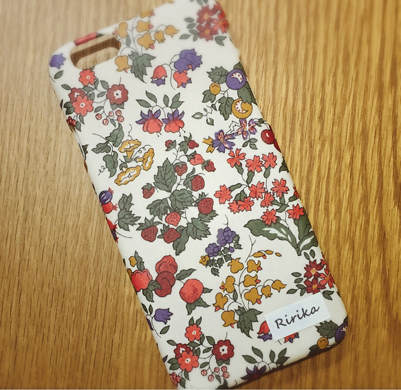 可以輸入所有iPhone型號/與智能手機兼容的各種名稱♡Liberty Nancy Ann / Pink 第3張的照片