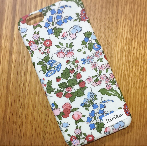 可以輸入所有iPhone型號/與智能手機兼容的各種名稱♡Liberty Nancy Ann / Pink 第4張的照片