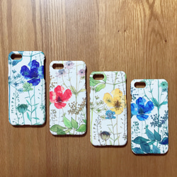 所有iPhone型號/兼容各種智能手機*您可以輸入名稱♡Liberty Irma / Iruma紅色定制封面 第6張的照片