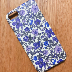 所有iPhone機型/各種智能手機*您可以輸入名稱♡Liberty Meadow / Meadow Purple Custom 第2張的照片