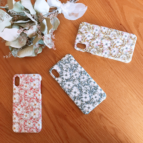 所有iPhone機型/各種智能手機*您可以輸入一個名字♡Liberty May Morris定制封面 第1張的照片