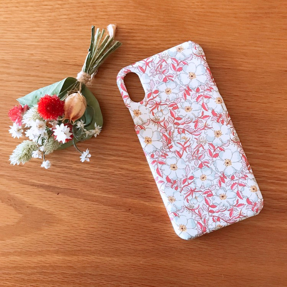 所有iPhone機型/各種智能手機*您可以輸入一個名字♡Liberty May Morris定制封面 第4張的照片