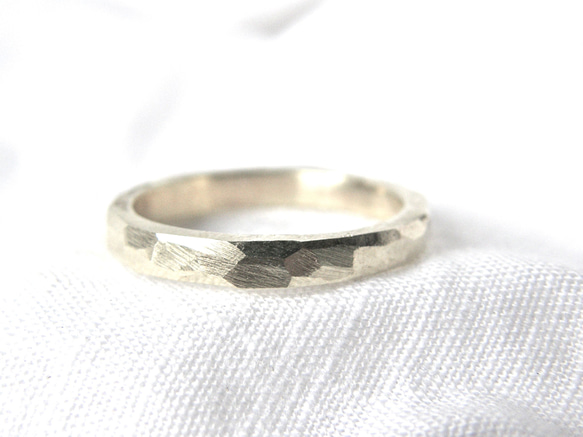 ＊ペアリングにも＊geometric ring (silver) 1枚目の画像