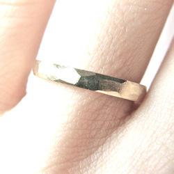 ＊ペアリングにも＊geometric ring (silver) 2枚目の画像