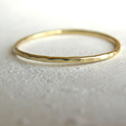 simple gold ring（４個セット） 1枚目の画像